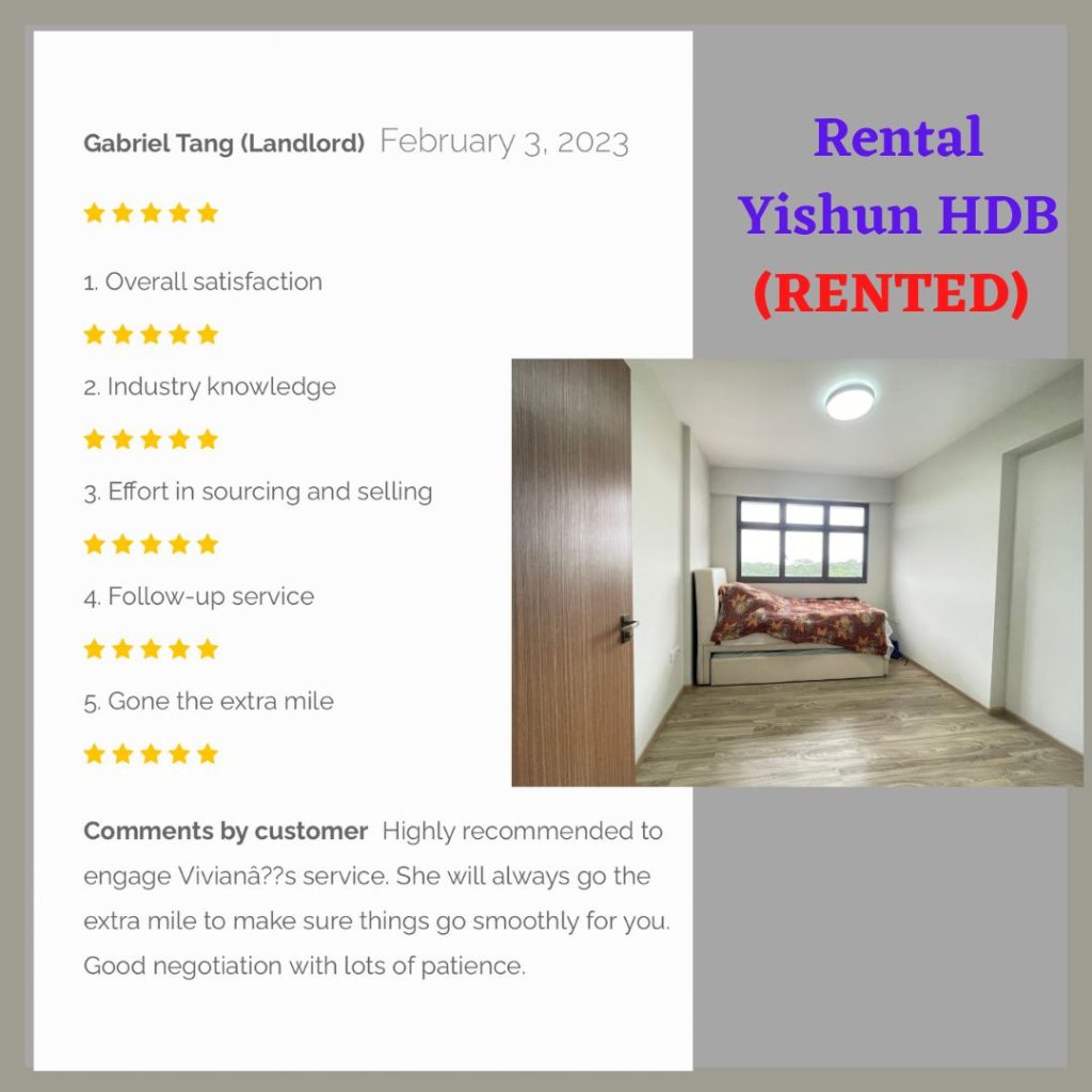 Vivian Yeow Yishun 4 room flat review